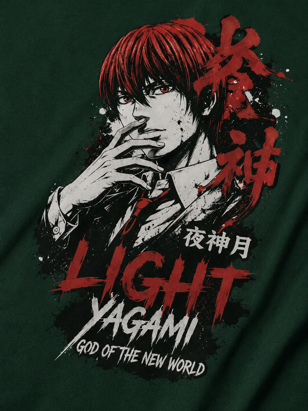 Light Yagami..|Death Note📓|Anime style|OVERSIZED T-SHIRT