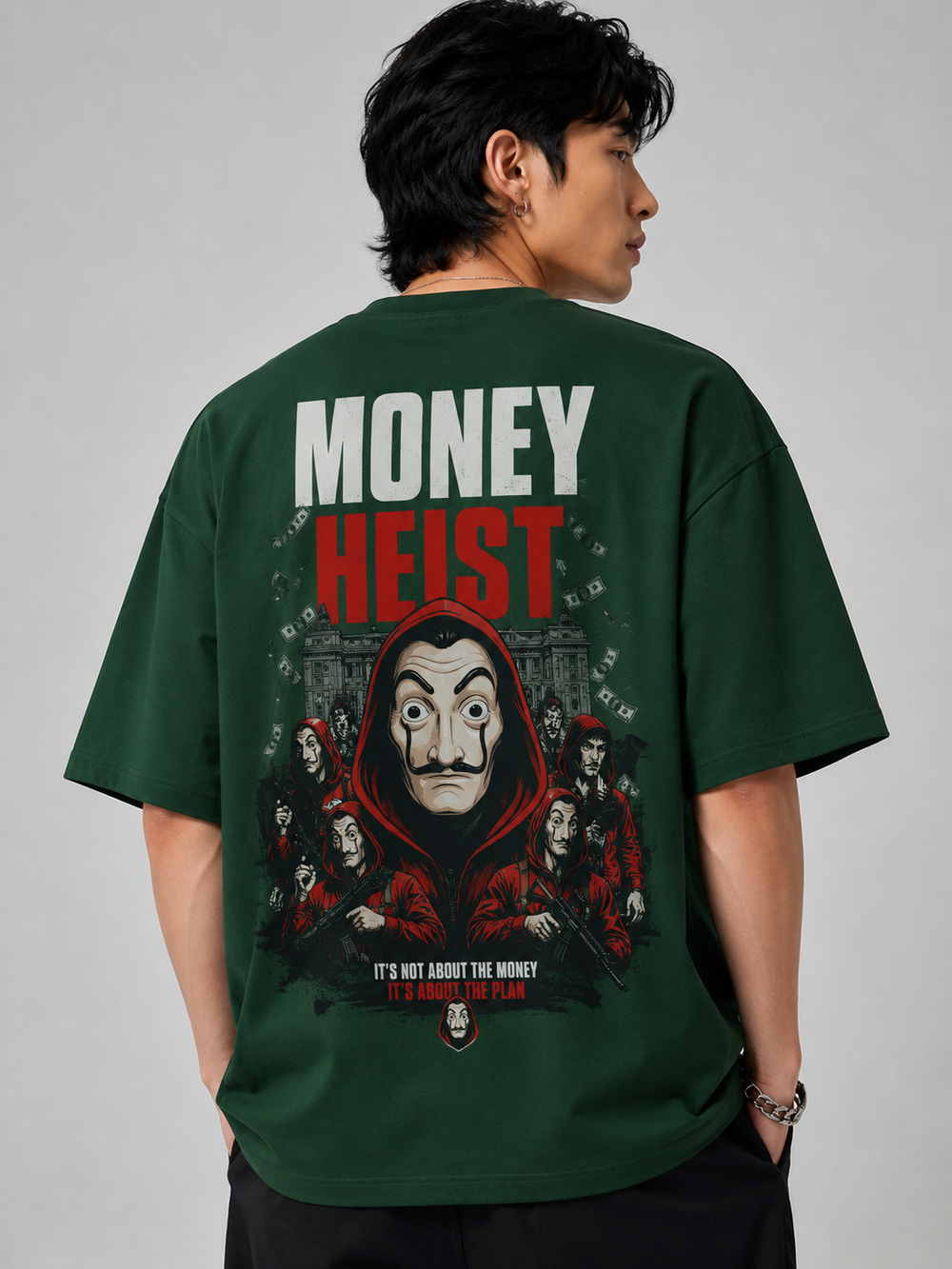 Money heist.. latest Trendy Oversized T-shirt 💲