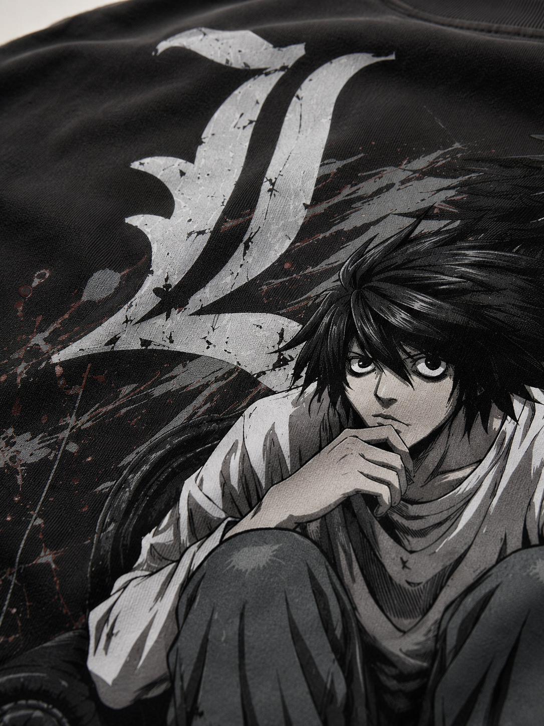 Death Note ll Anime Style OVERSIZED T-SHIRT..