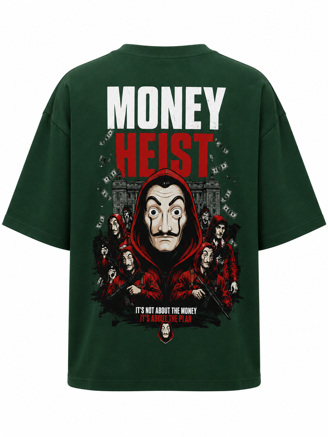 Money heist.. latest Trendy Oversized T-shirt 💲