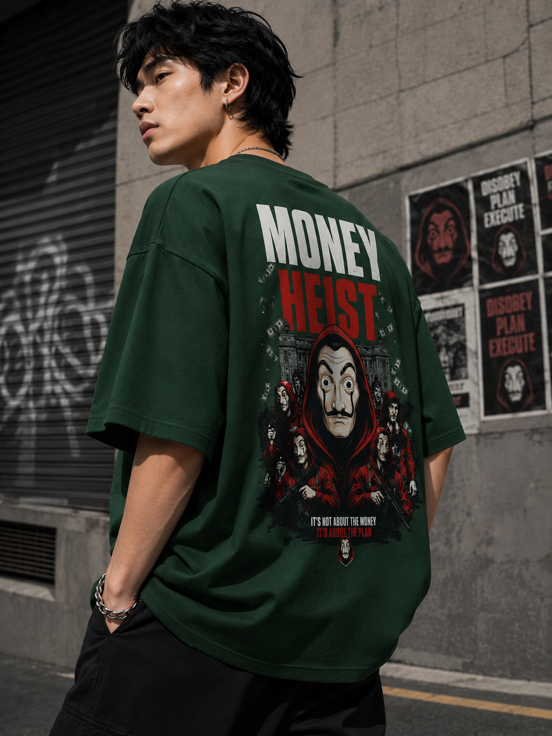 Money heist.. latest Trendy Oversized T-shirt 💲