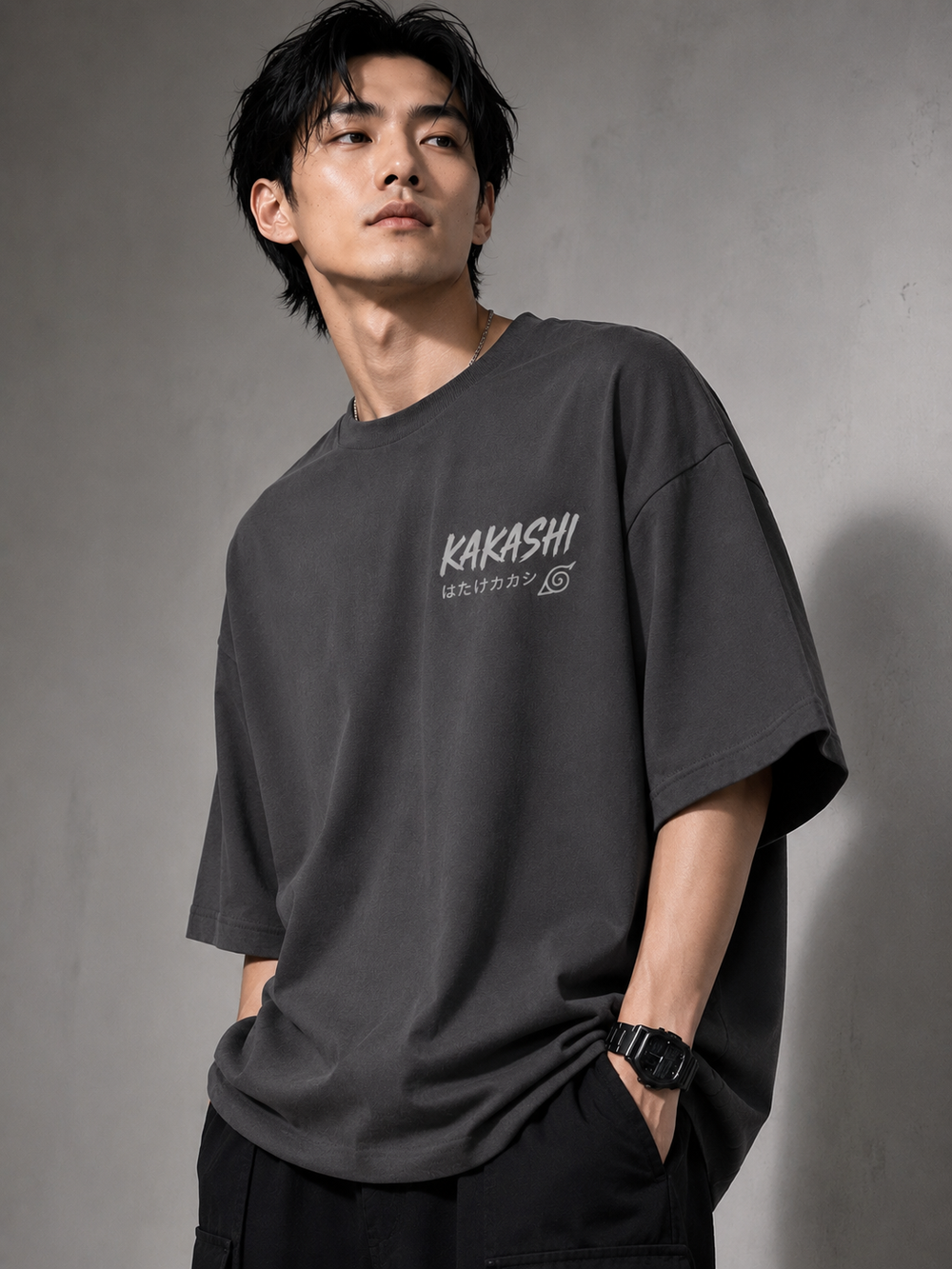 Kakashi Hatake... The Copy Ninja|| Oversized T-shirt